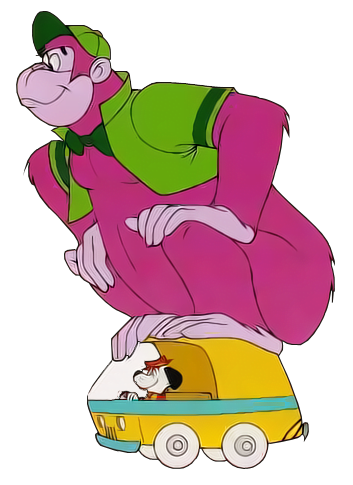 Purple Cartoon Characters 