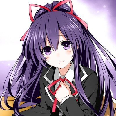 purple haired anime girls