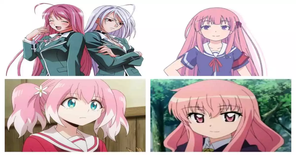 Pink Haired Anime Girls