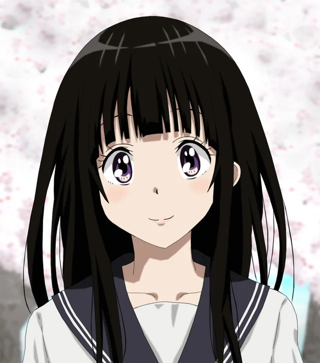  Black Hair Anime Girl
