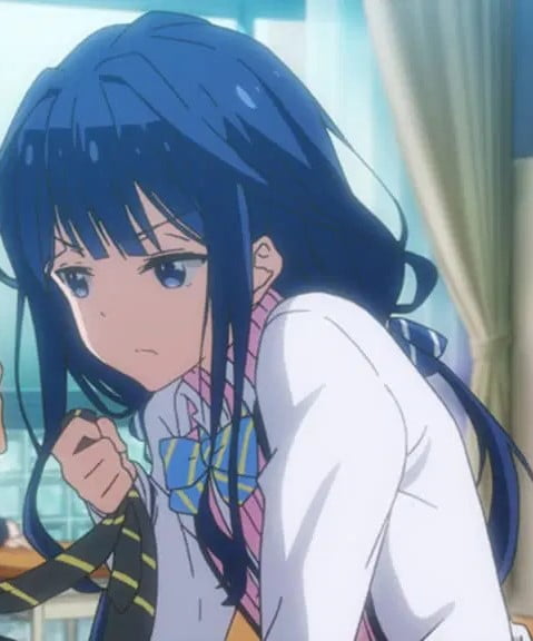 Blue Hair Anime Girls
