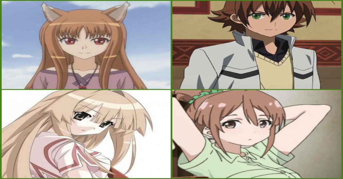 Brown Hair Anime Characters