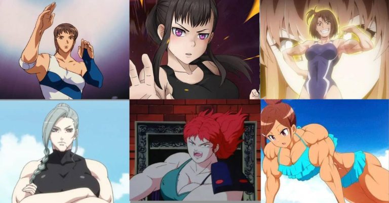 Buff Anime Girl Characters
