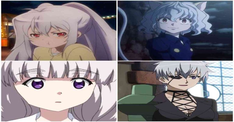 White Hair Anime Girls