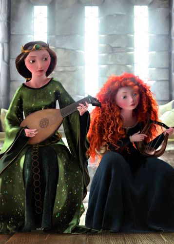 Merida and Elinor from Brave
