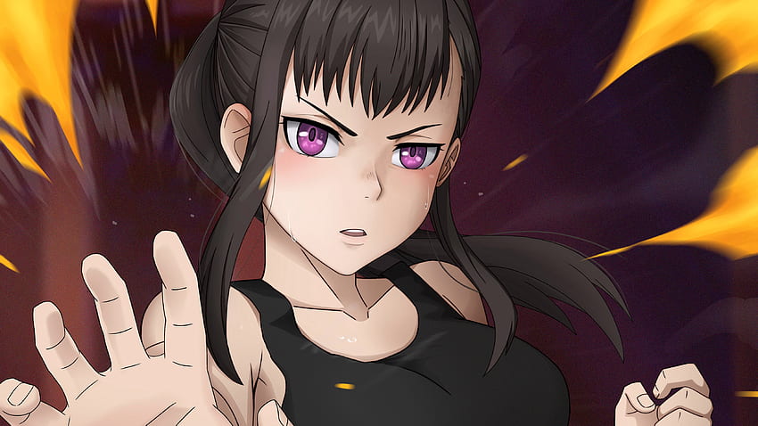  Maki Oze from Fire force