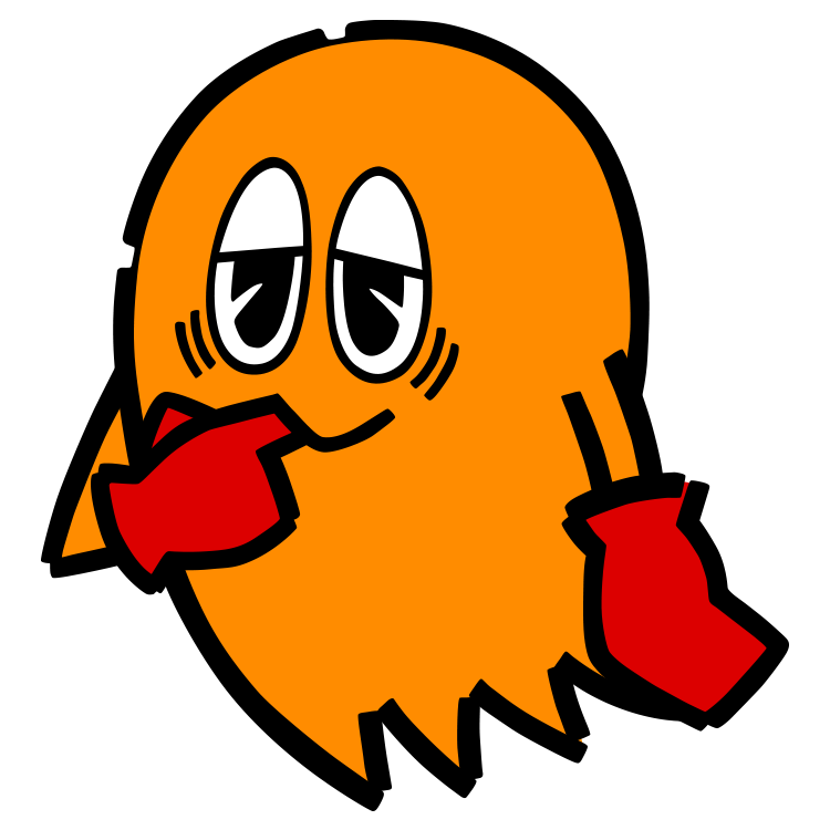 Clyde from Pac-Man Video Games