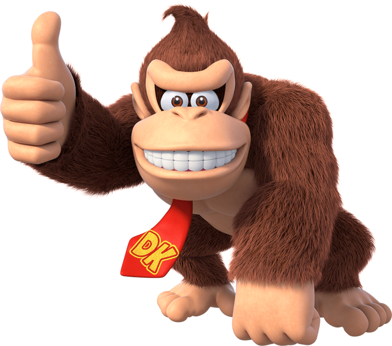 Diddy Kong - Video Game Cartoon Monkey