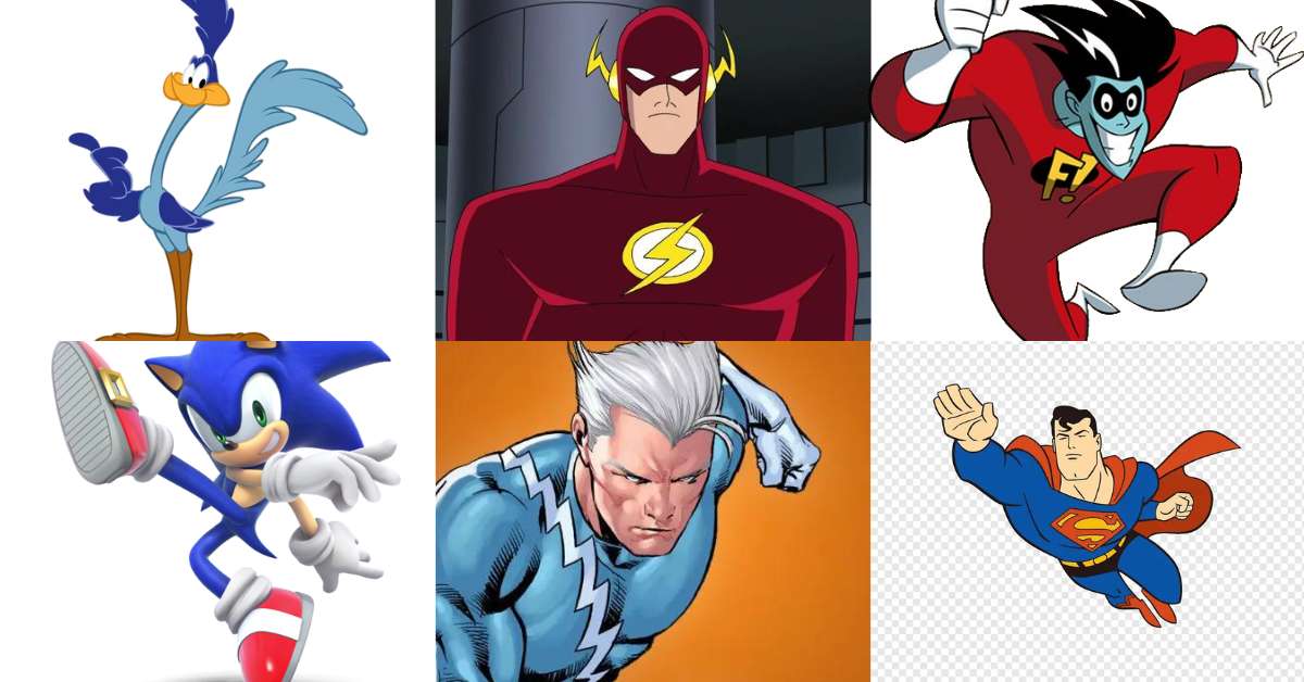 Fast Cartoon Characters