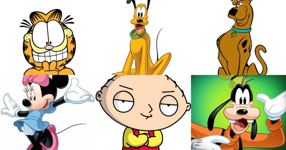 Cartoon Characters with Big Eyes