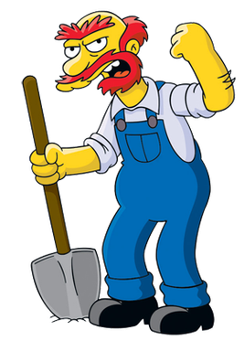Groundskeeper Willie - The Simpsons