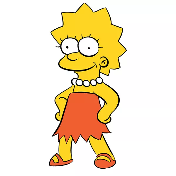 Lisa Simpson from The Simpsons