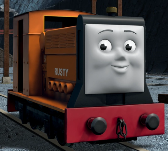 Rusty from Thomas the Tank Engine Animated TV Show