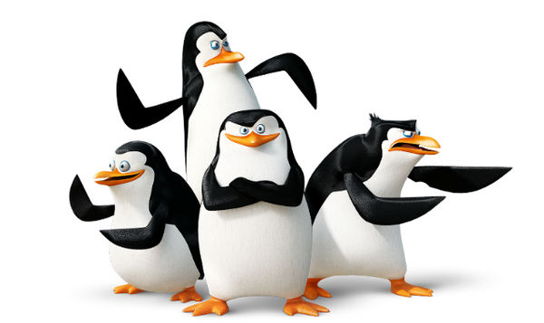 Skipper, Kowalski, Rico, Private – Penguins From Madagascar