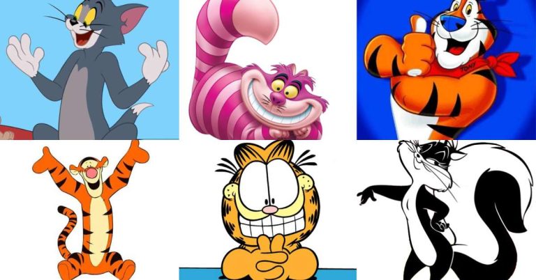 Cat Cartoon Characters