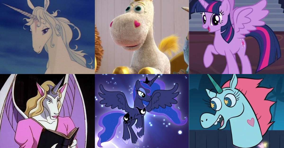 Unicorn Cartoon Characters