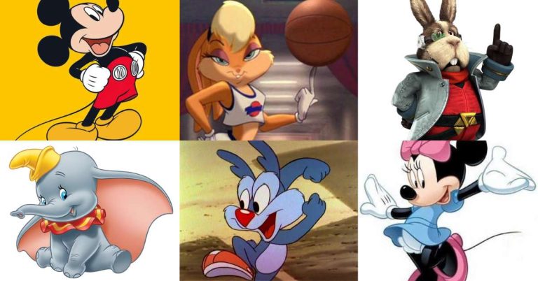 Cartoon Characters with Big Ears