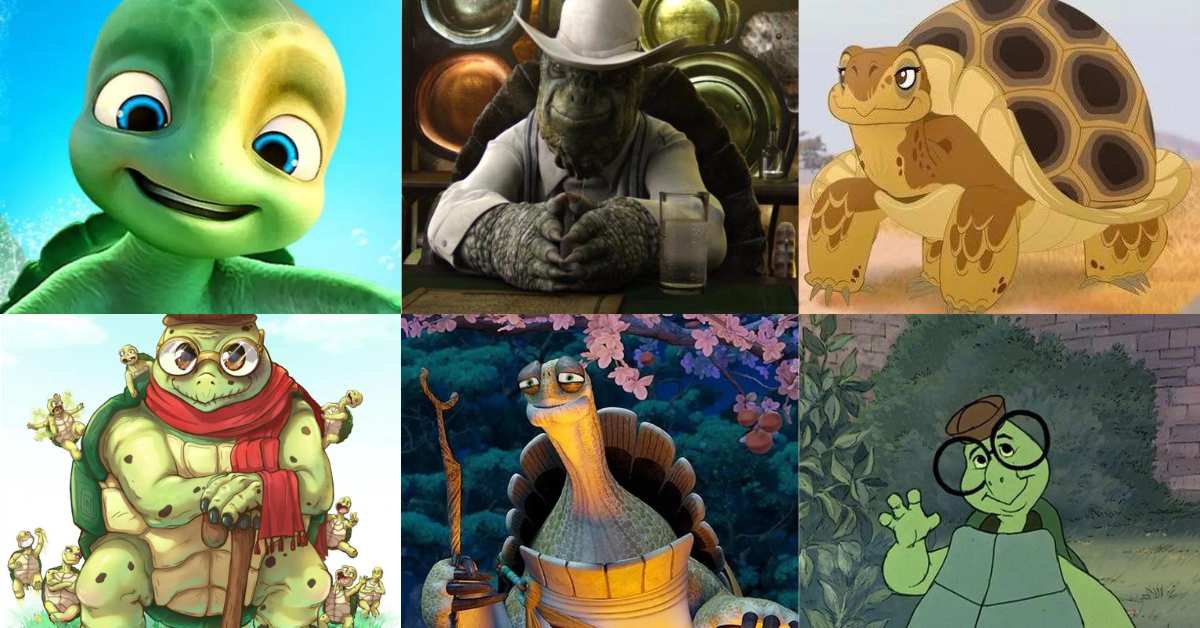 Turtle Cartoon Characters