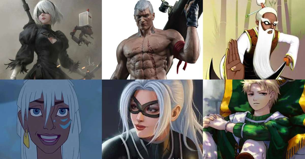 Characters With White Hair