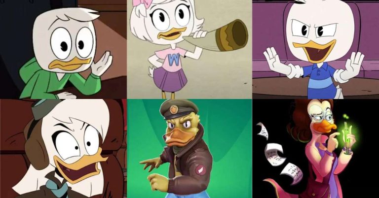 Duck Cartoon Characters