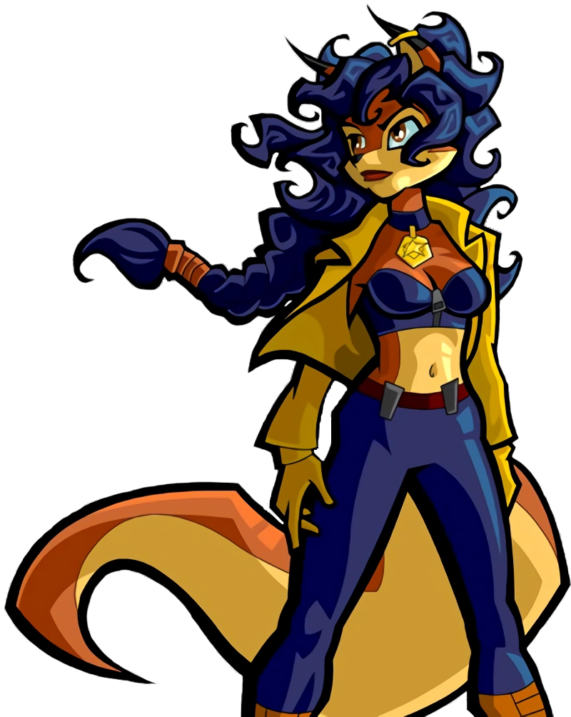 Inspector Fox from Sly Cooper series