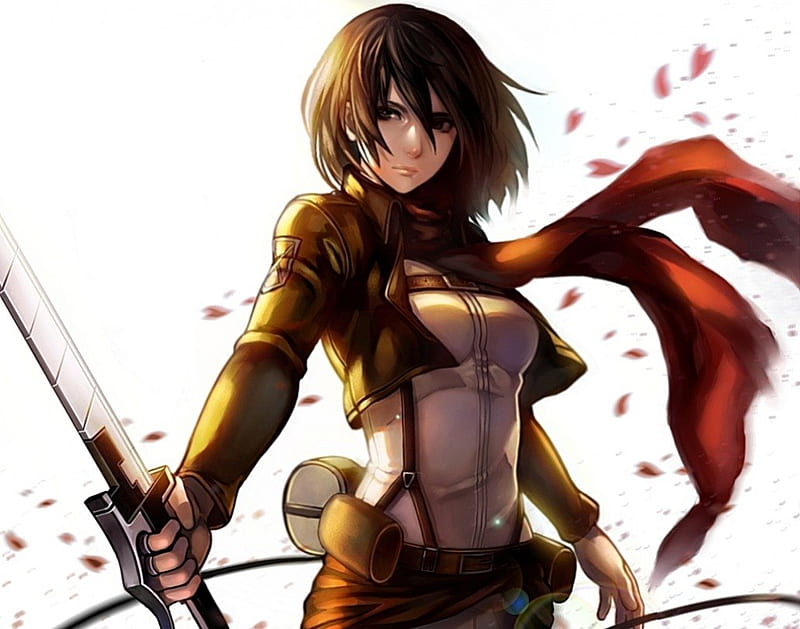 Mikasa Ackerman - The Anime Soldier Girl Sniper