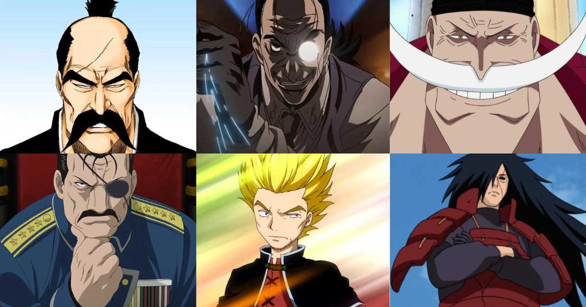 Old Man Anime Characters