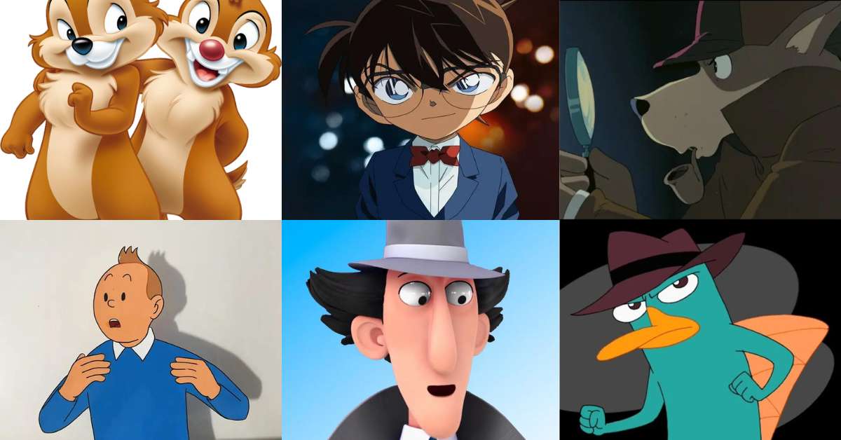 Cartoon Detective Characters