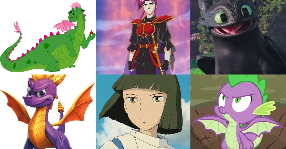 Dragon Cartoon Characters